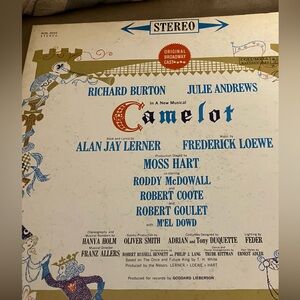 Camelot Original Broadway Cast Album